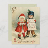 Aすてき Christmas To You -ヴィンテージはがき シーズンポストカード (正面/裏面)