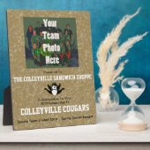 Aでスポンサーを記念する –  フォトプラーク (側面)