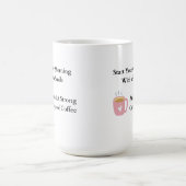 Aでスマイルを開始 コーヒーマグカップ (中央)