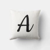 Aで始まる名前 クッション (裏面)
