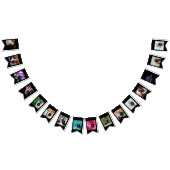 aで16のイメージとあなた自身の装飾を容易にして下さい バンティングフラッグ (全)