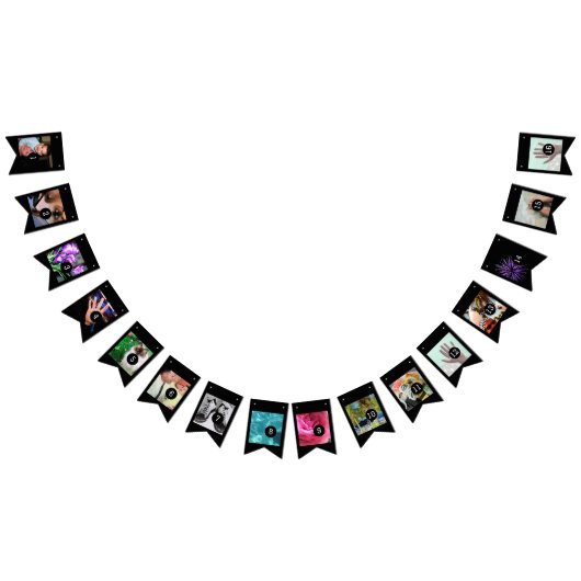 aで16のイメージとあなた自身の装飾を容易にして下さい バンティングフラッグ (全)