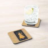 aとして皇帝Shah Jahan (1592-1666年) (r.1627-1658) コースター (右側)