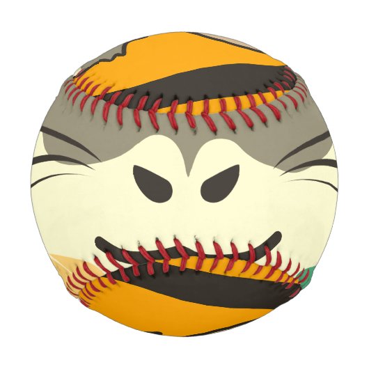 Aとよくはしゃぐのおもしろいハムスター 野球ボール (裏面)