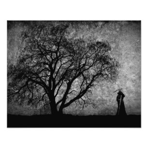 AとBの間のオリジナルアート境界 フォトプリント