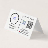 AとInnovを持つプロフェッショナルモダン名刺 名刺 (正面)