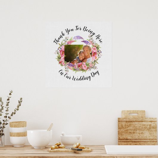 Aにとって素敵な結婚一日 –  ポスター (キッチン)