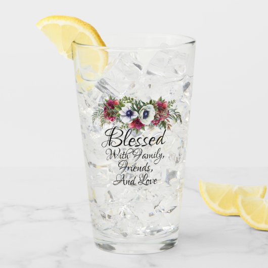 Aにとって素敵な結婚日 タンブラーグラス (アイス正面)