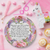 Aにとって素敵な結婚日 ペーパープレート (パーティー)