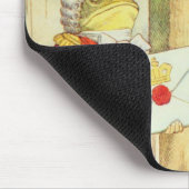 aに招待状を提供している魚従僕 マウスパッド (コーナー)