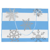 Aに降る最初の雪の魔法 ラージペーパーバッグ (裏面)