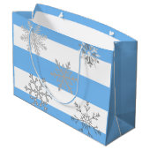 Aに降る最初の雪の魔法 ラージペーパーバッグ (裏面アングル)