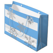 Aに降る最初の雪の魔法 ラージペーパーバッグ (正面アングル)