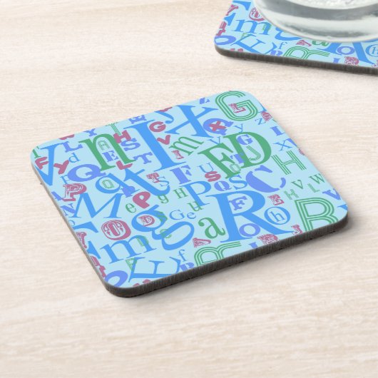 AにZの青から コースター (左側)