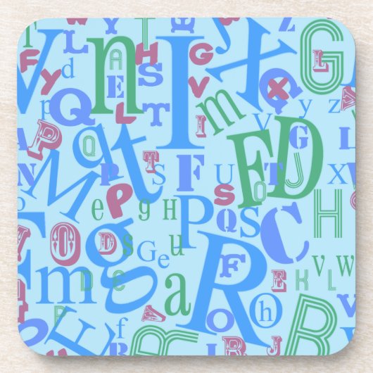 AにZの青から コースター (正面)