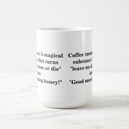 aのおもしろいでユニークなことわざ コーヒーマグカップ (中央)