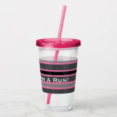 Aのお母さん走は アクリルタンブラー (裏面)