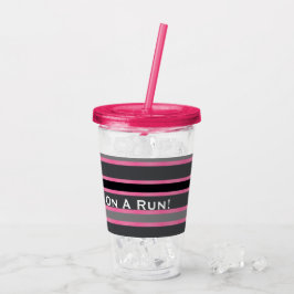 Aのお母さん走は アクリルタンブラー