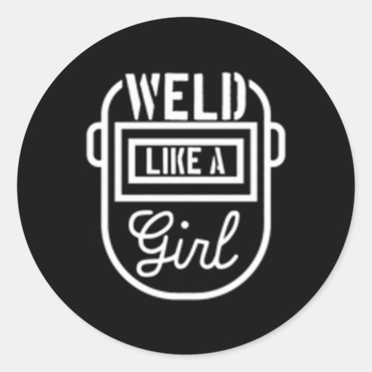 Aのような雌溶接機の溶接 ラウンドシール (正面)