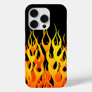 aのクラシックな競争の炎の装飾 iPhone 15 proケース