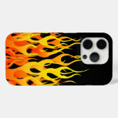 aのクラシックな競争の炎の装飾 Case-Mate iPhoneケース (裏面 (横))