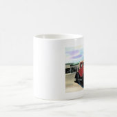 Aのクラシックカーのマグを模倣して下さい コーヒーマグカップ (中央)