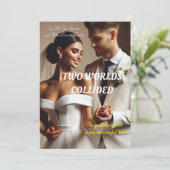 Aのサンキューカード結婚 サンキューカード (スタンド正面)