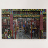 Aのチャイナタウンシティゲート ジグソーパズル (横)