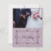 Aのフ結婚ラットカード (正面)