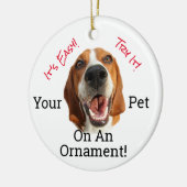 Aのペット セラミックオーナメント (左)