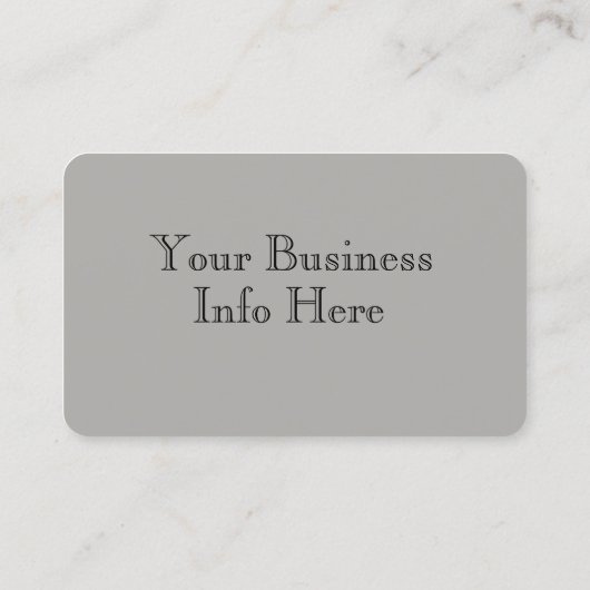 aのヴィンテージの理髪店場面 名刺 (裏面)