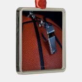 aの上の審判員の笛残り メタルオーナメント (右)