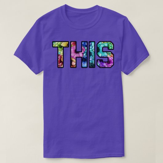 Aの場合 Tシャツ (デザイン正面)