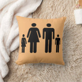 Aの家族の写真 クッション (ブランケット)