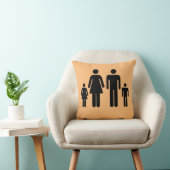 Aの家族の写真 クッション (椅子)