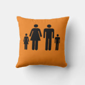 Aの家族の写真 クッション (裏面)