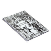 aの後の裁判所の前の補償のための告白、 ノートブック (右側)