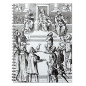 aの後の裁判所の前の補償のための告白、 ノートブック (正面)