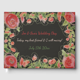 Aの結婚ゲストブックスタビクトリアンイル ゲストブック