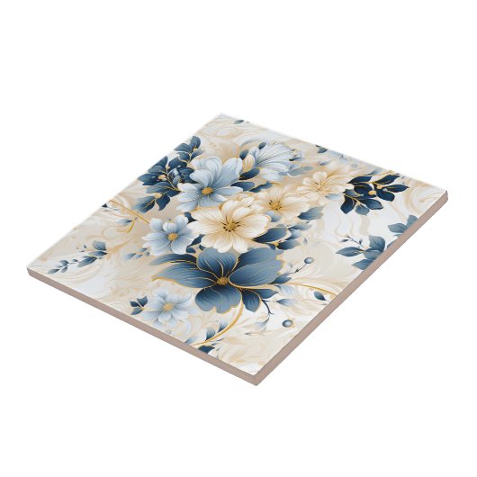 Aの結婚フローラシリーズデザイン12 タイル (側面)