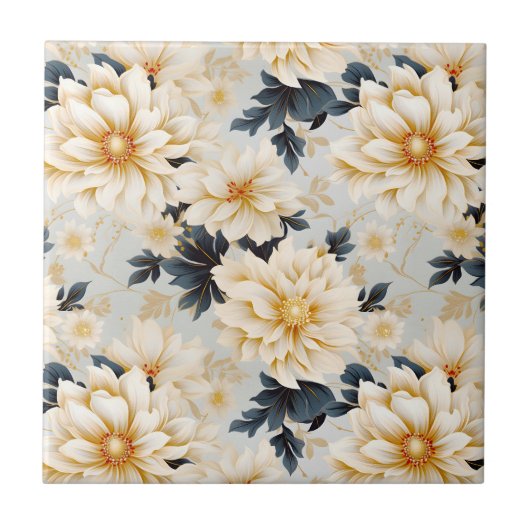 Aの結婚フローラシリーズデザイン2 タイル (正面)