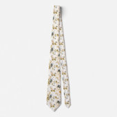 Aの結婚フローラシリーズデザイン3 ネクタイ (正面)