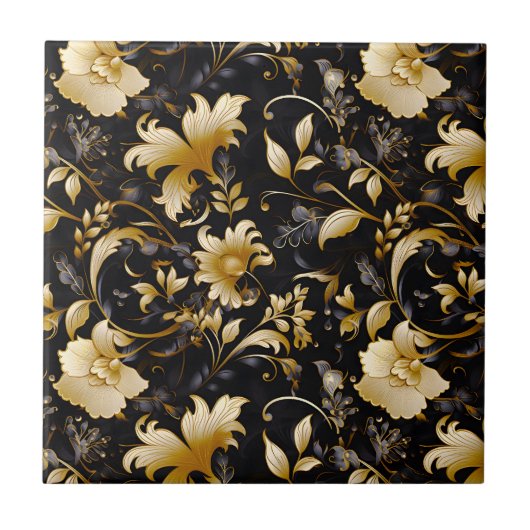 Aの結婚フローラシリーズデザイン4 タイル (正面)