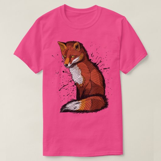 Aの芸術的スケッチ、インク（ばちゃばちゃ）跳ねる269 Tシャツ (デザイン正面)