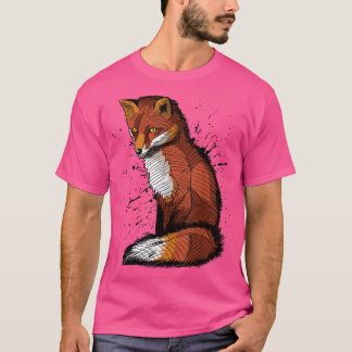 Aの芸術的スケッチ、インク（ばちゃばちゃ）跳ねる269 Tシャツ