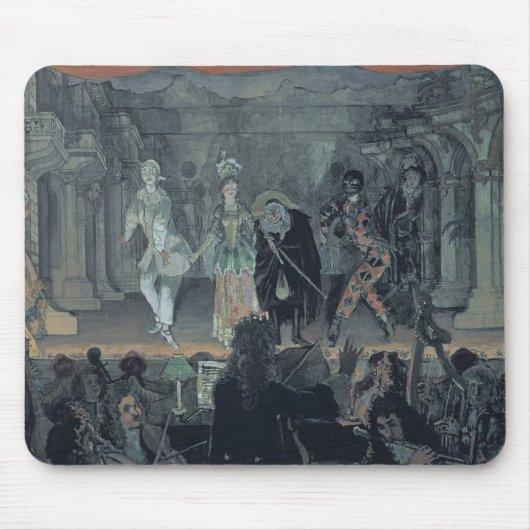 aの開始の前の自由な石大工のアセンブリ マウスパッド (正面)