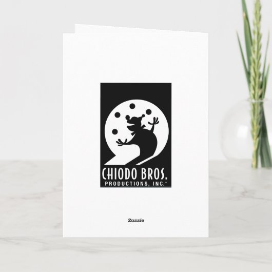 aのRockinのクリスマスカードを持って下さい シーズンカード (裏面)