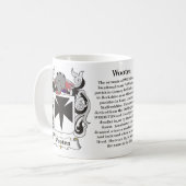 aのWooten、起源、意味および頂上 コーヒーマグカップ (正面左)