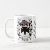 aのWooten、起源、意味および頂上 コーヒーマグカップ (左)
