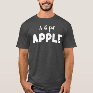 Aはりんご先生のA Tシャツ